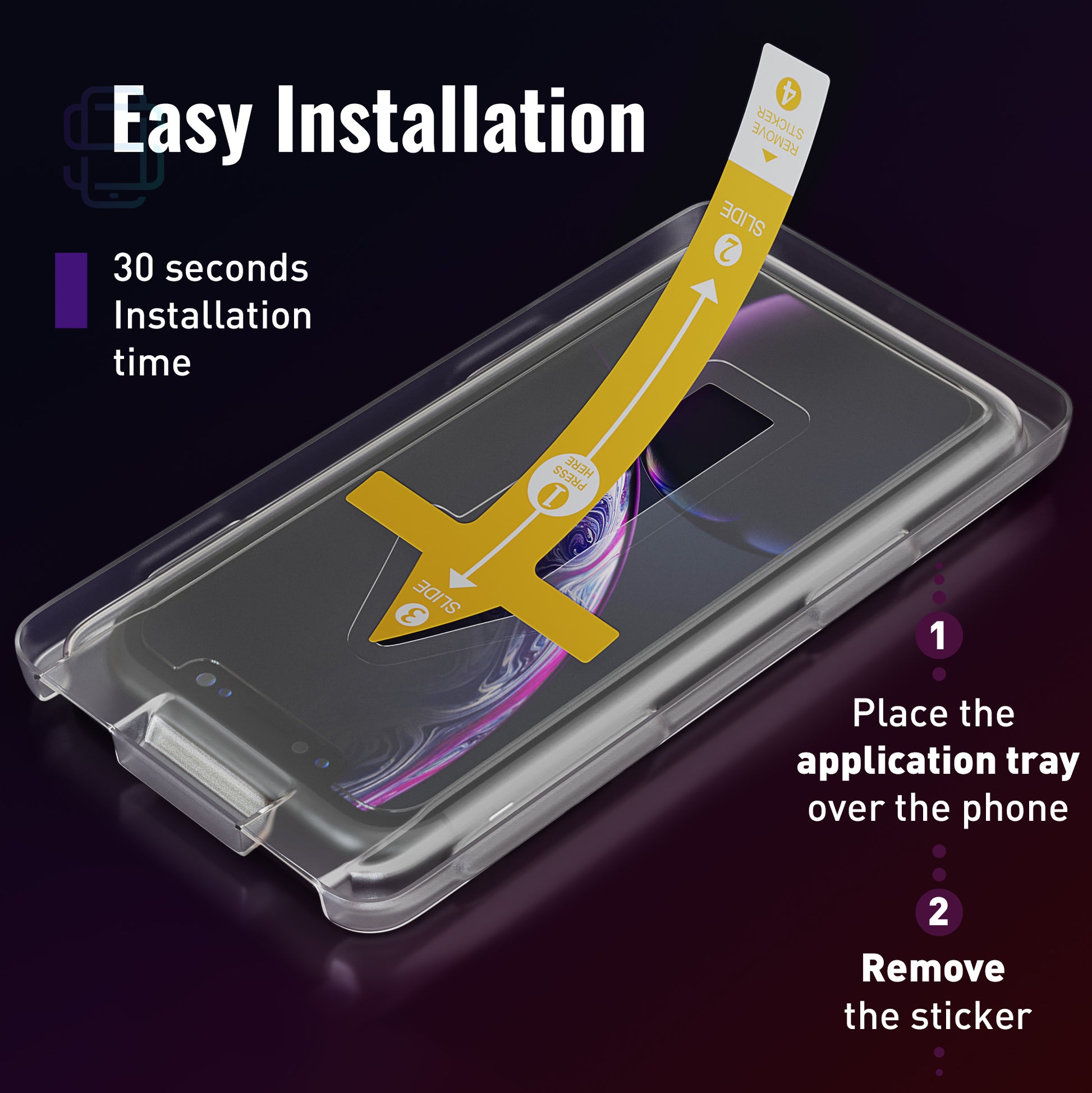 iPhone XR/11 Screen Protector – Simple Snap